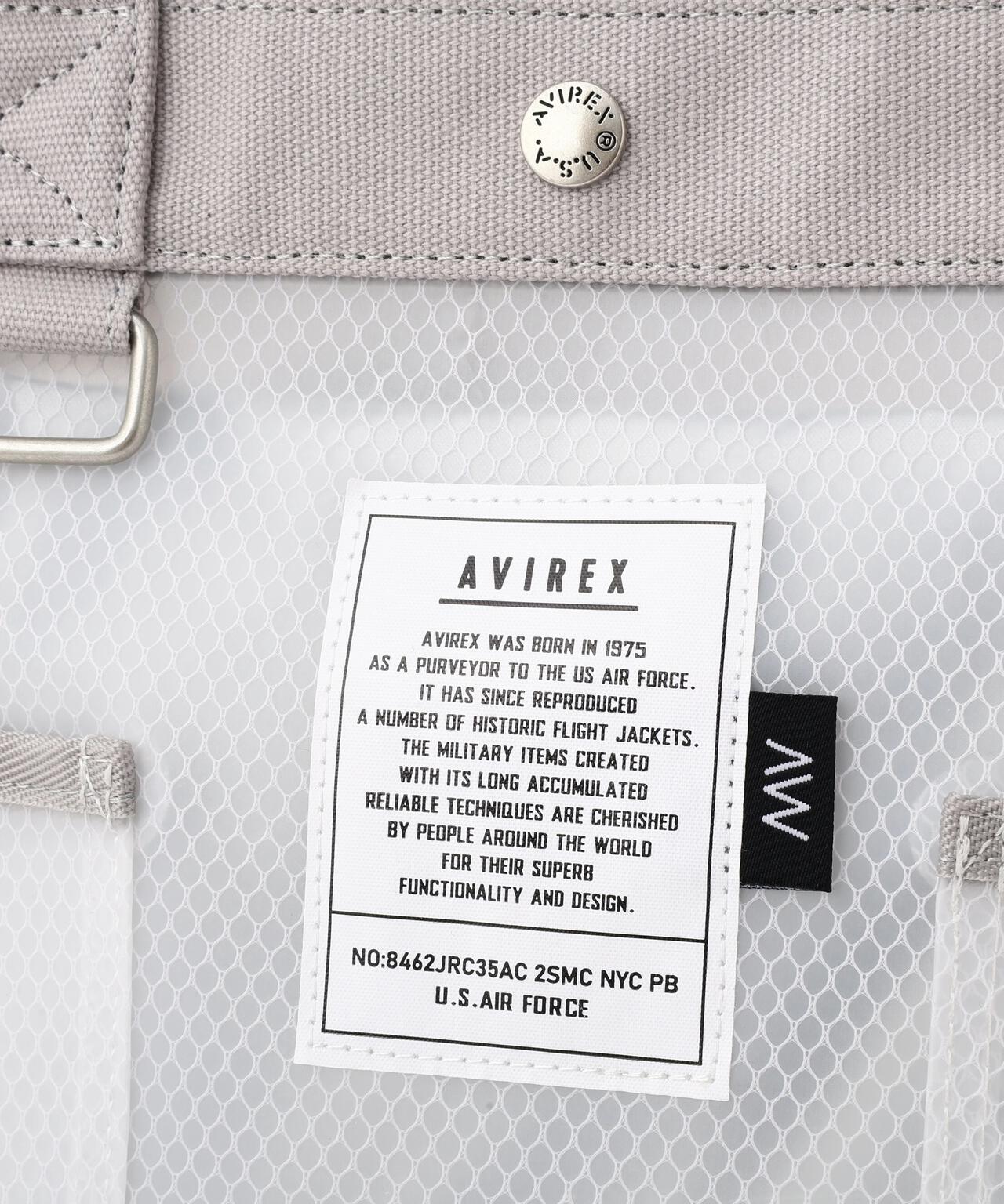 直営店限定》CLEAR TOTE BAG/クリアトートバッグ | AVIREX