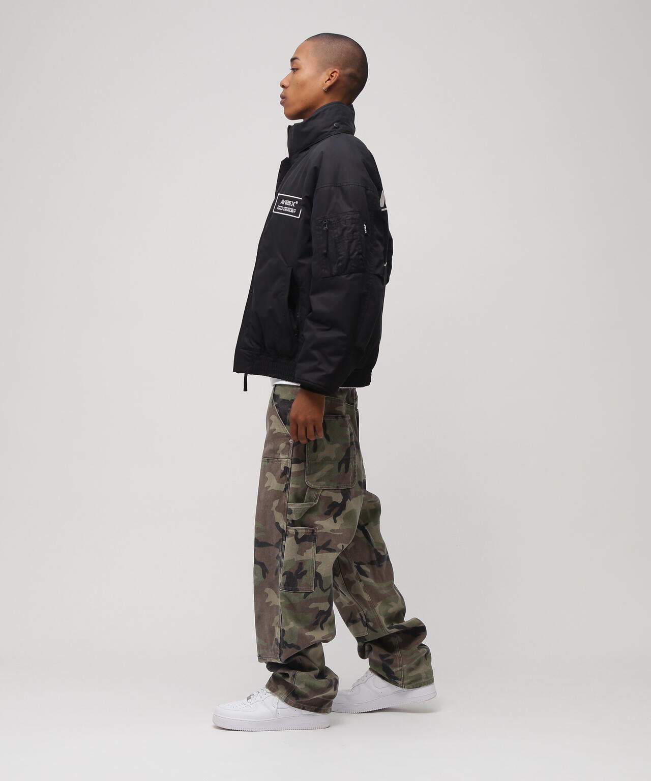 CAMO DOUBLE KNEE DUCK PAINTER PANTS
