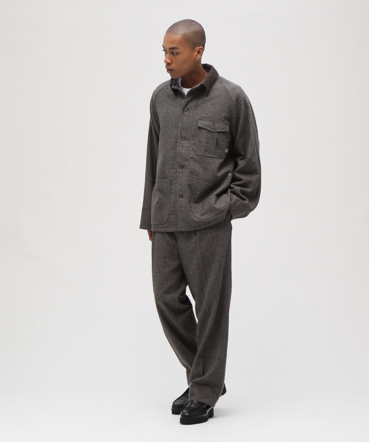 《TFQP by HANDROOM》WOOL CEREMONY TROUSERS