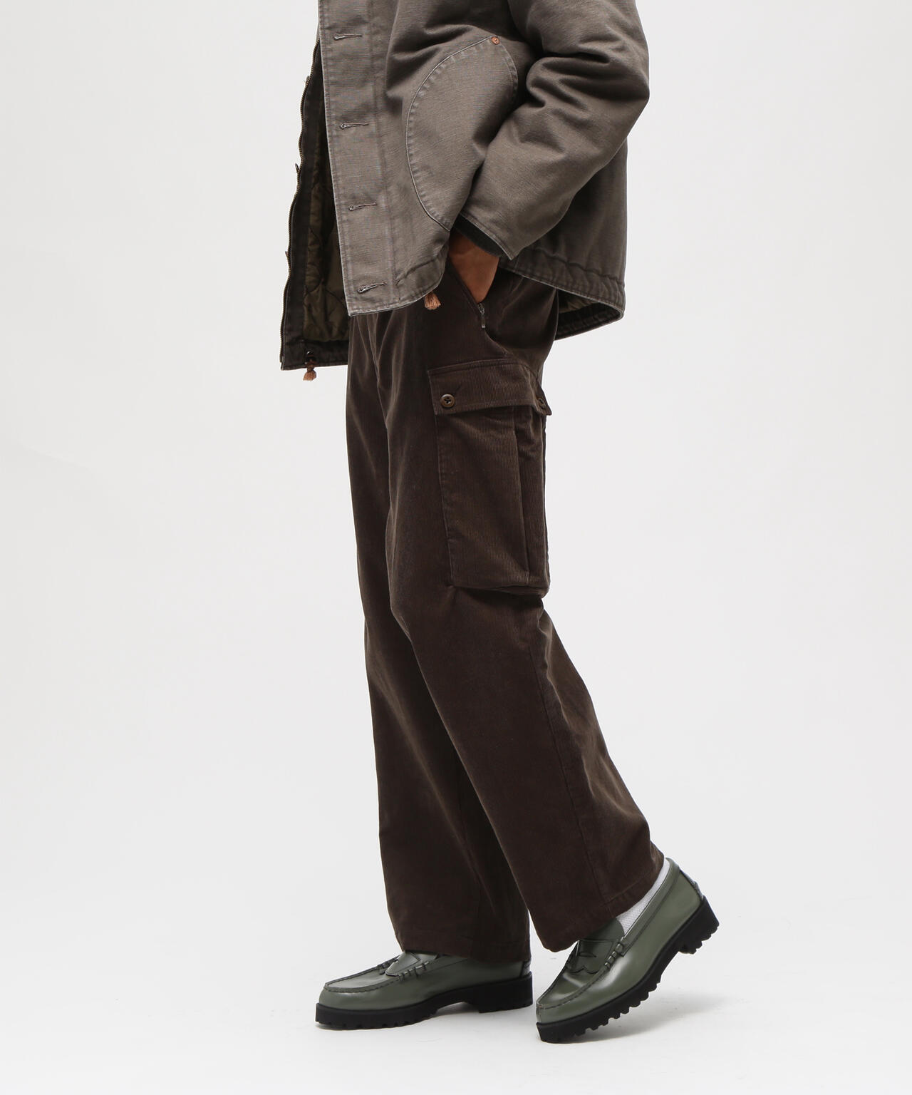 TFQP by HANDROOM》M-47 CORDUROY CARGO TROUSERS | AVIREX
