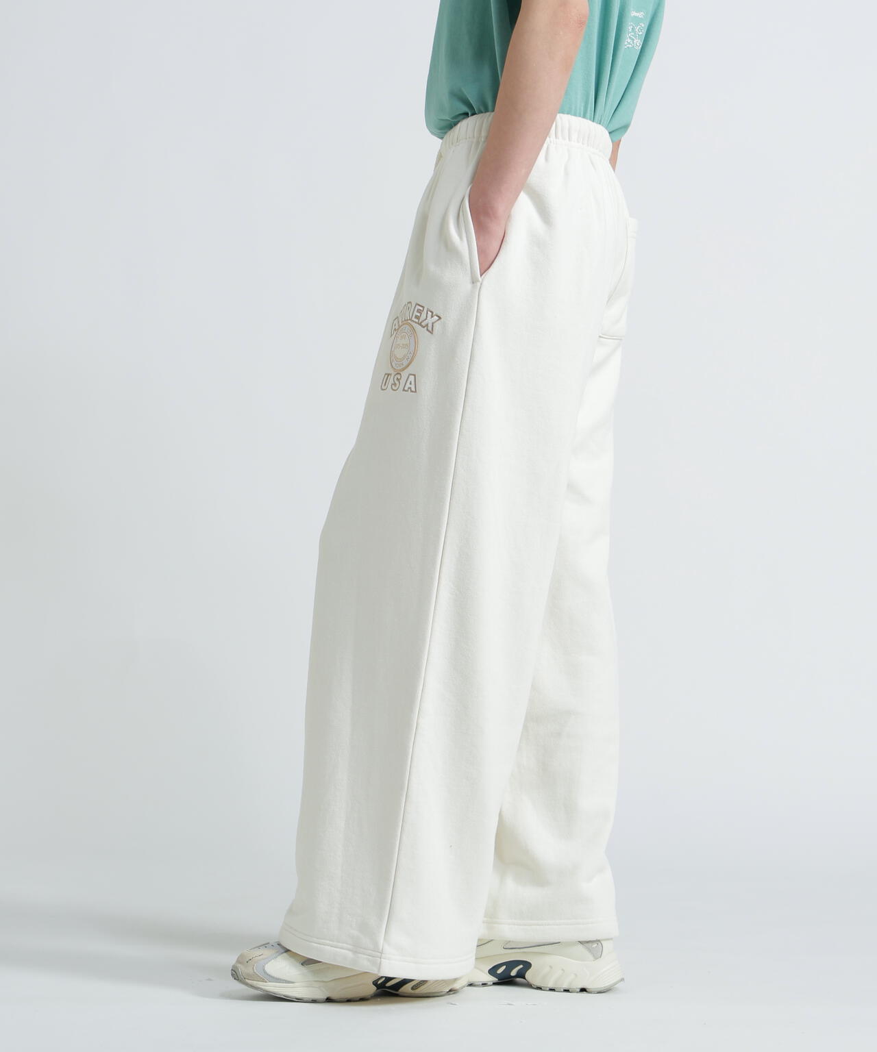 WOMAN/直営店限定》AVIREX 50th VARSITY PANTS/バーシティーパンツ