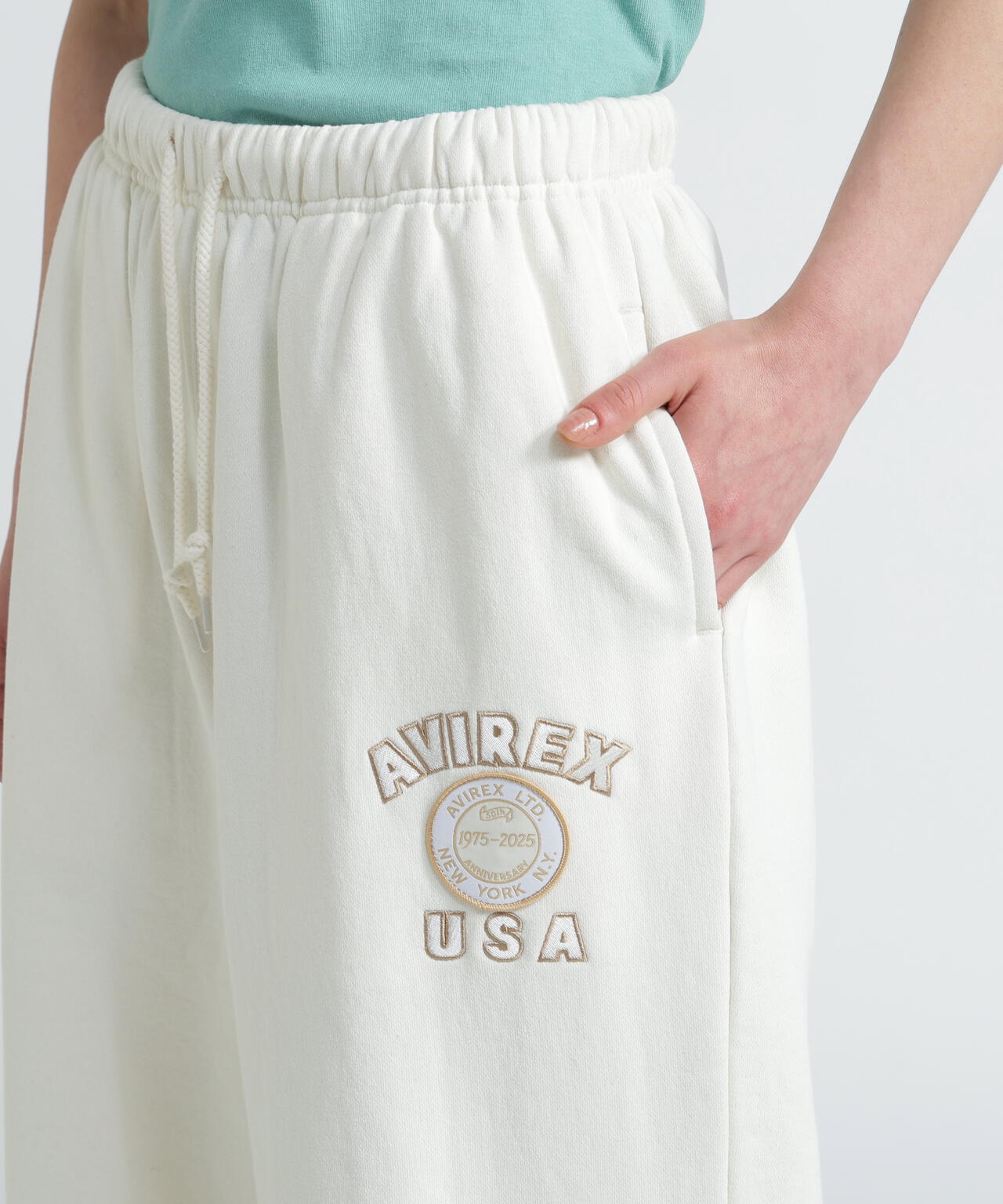 WOMAN/直営店限定》AVIREX 50th VARSITY PANTS/バーシティーパンツ