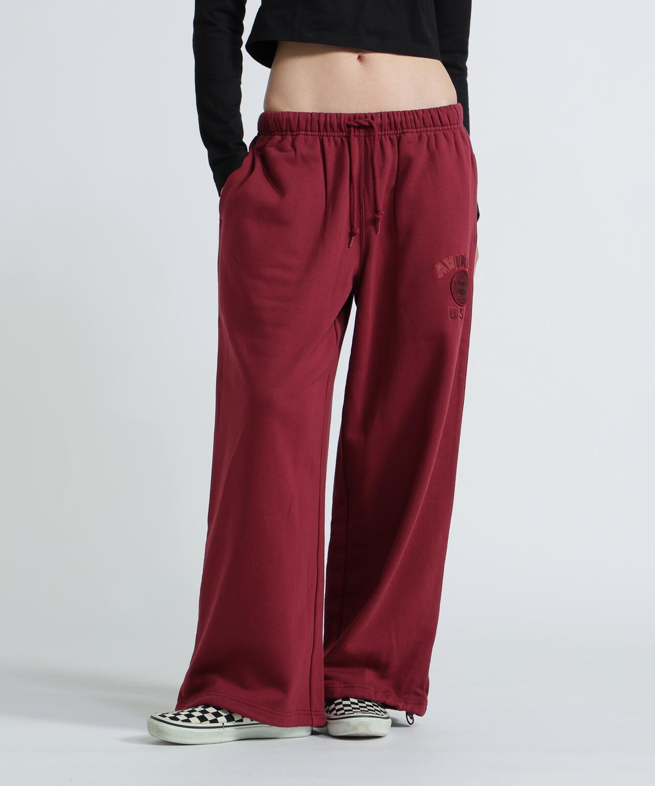 《WOMAN/直営店限定》AVIREX 50th VARSITY PANTS/バーシティーパンツ