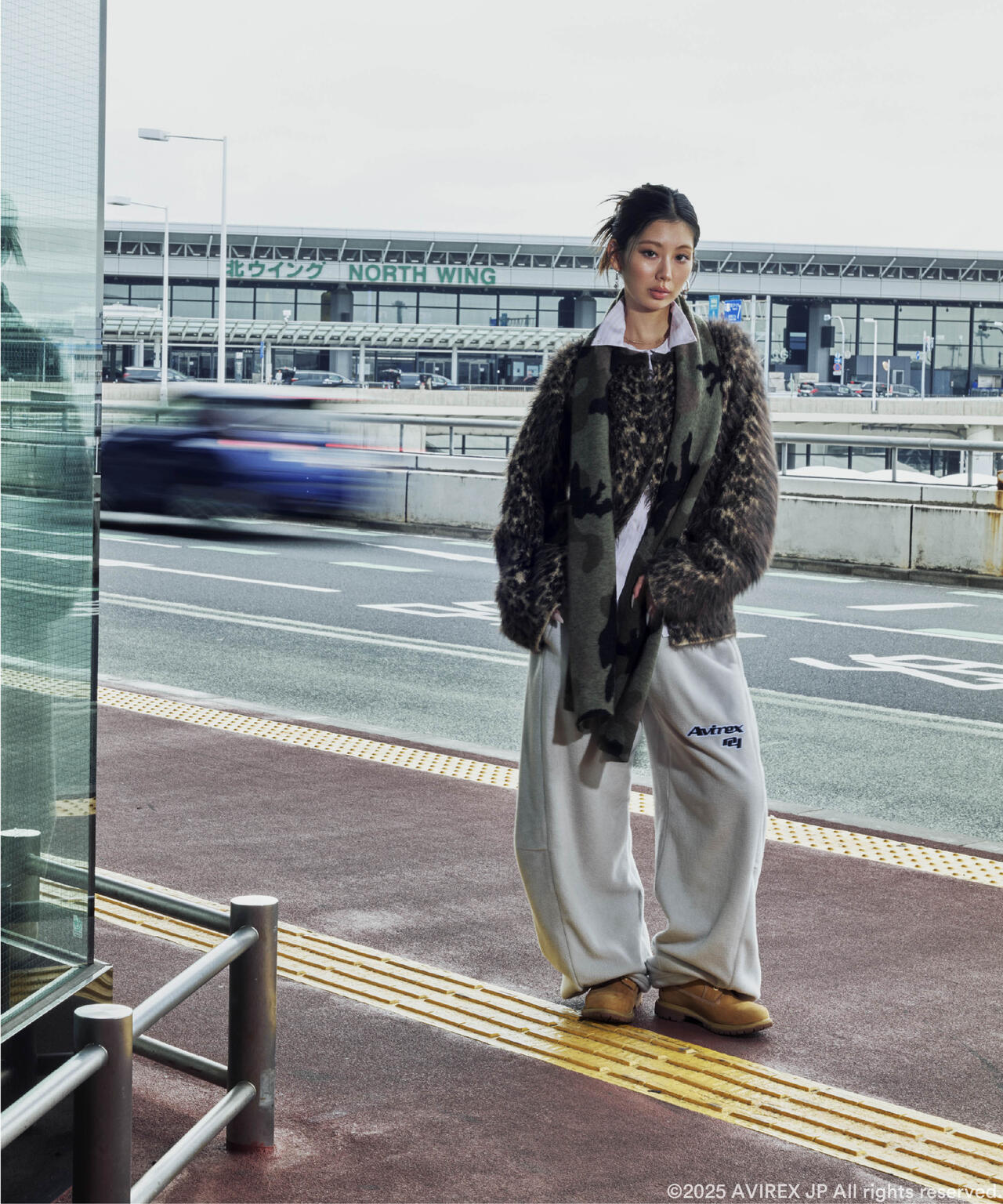 《AVIREX×MOUSSY》FLEECE PANTS