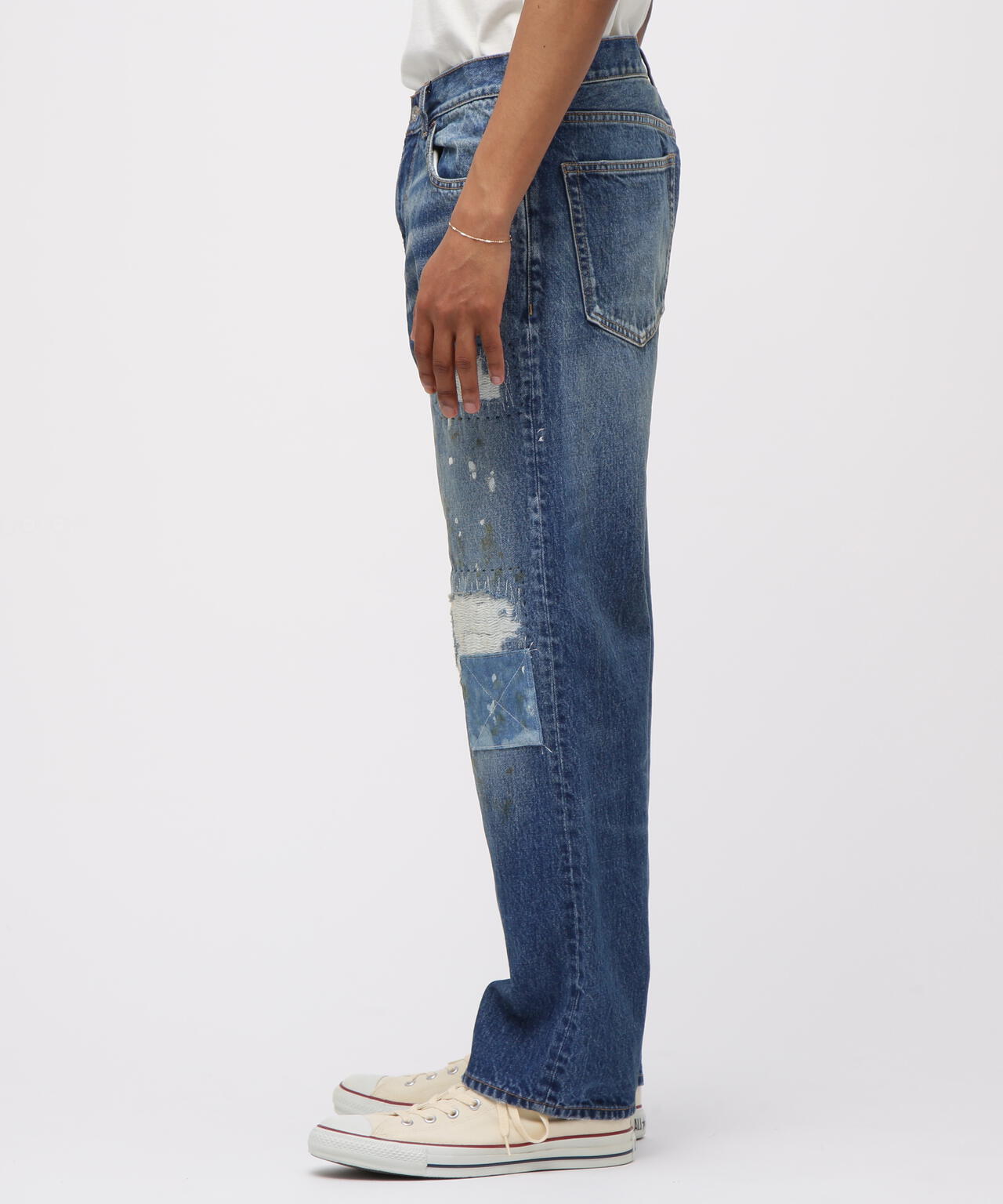 RESTORE COLLECTION》DENIM PANTS ”REPAIR CUSTOM” | AVIREX