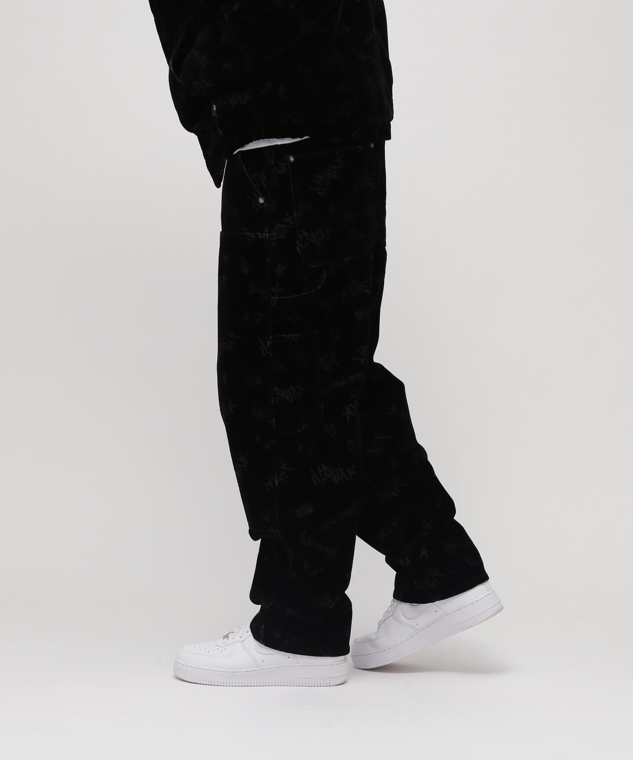 FLOCKING DOUBLE KNEE PAINTER DENIMPANTS | AVIREX（アヴィレックス