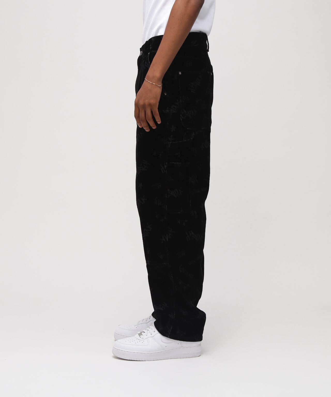 FLOCKING DOUBLE KNEE PAINTER DENIMPANTS | AVIREX（アヴィレックス