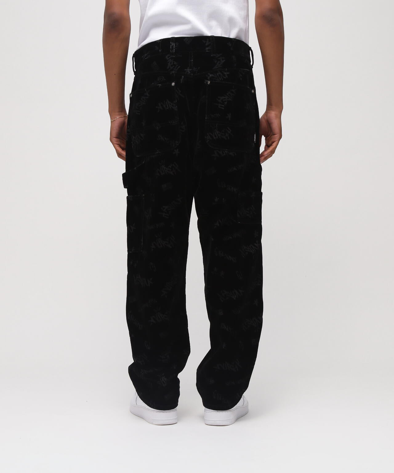 FLOCKING DOUBLE KNEE PAINTER DENIMPANTS | AVIREX（アヴィレックス