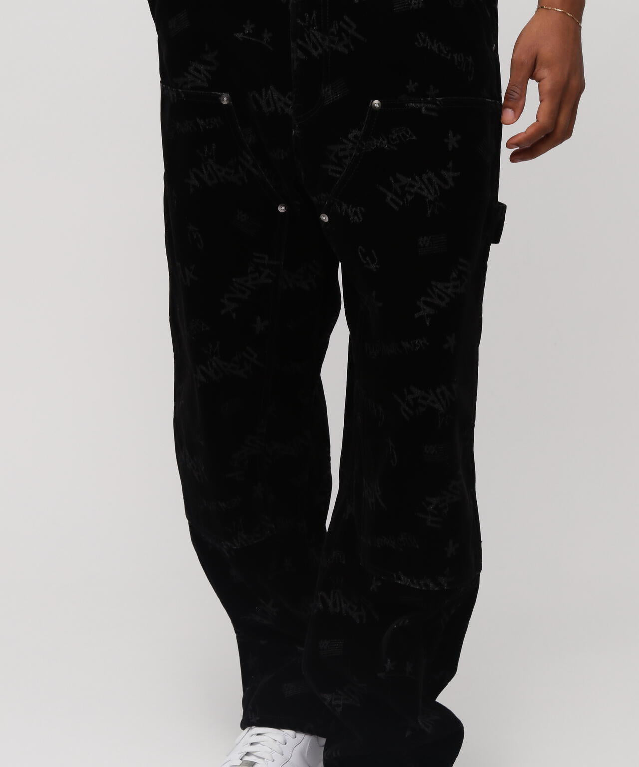 【匿名配送】直営店限定　AVIREX　コンビネーションパンツ　ブラック　M 匿名配送】直営店限定 AVIREX コンビネーションパンツ ブラック M