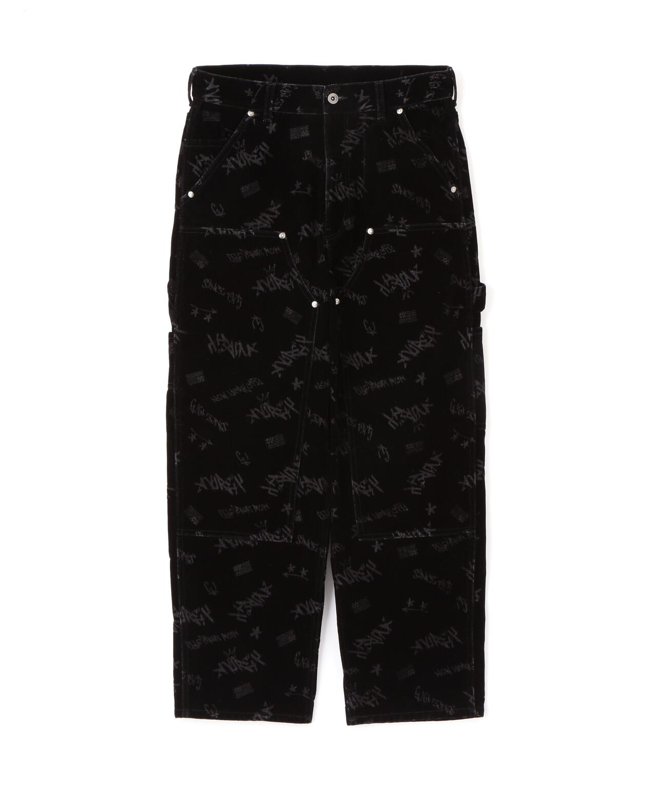 FLOCKING DOUBLE KNEE PAINTER DENIMPANTS | AVIREX（アヴィレックス