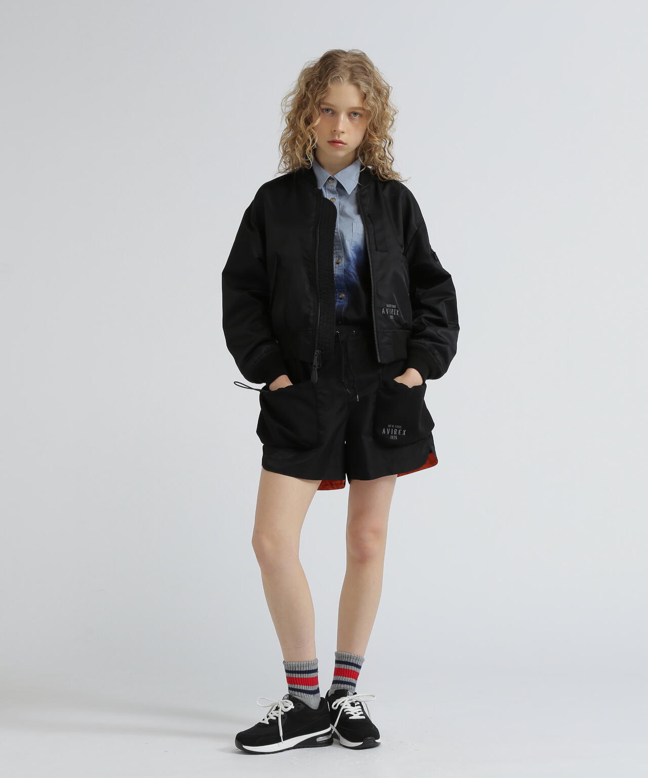 NYLON COMBI SHORT PANTS/ナイロンコンビショートパンツ | AVIREX