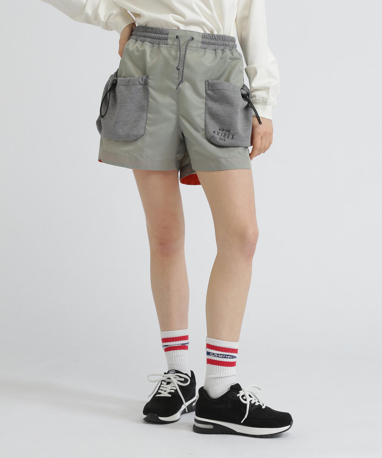NYLON COMBI SHORT PANTS/ナイロンコンビショートパンツ | AVIREX