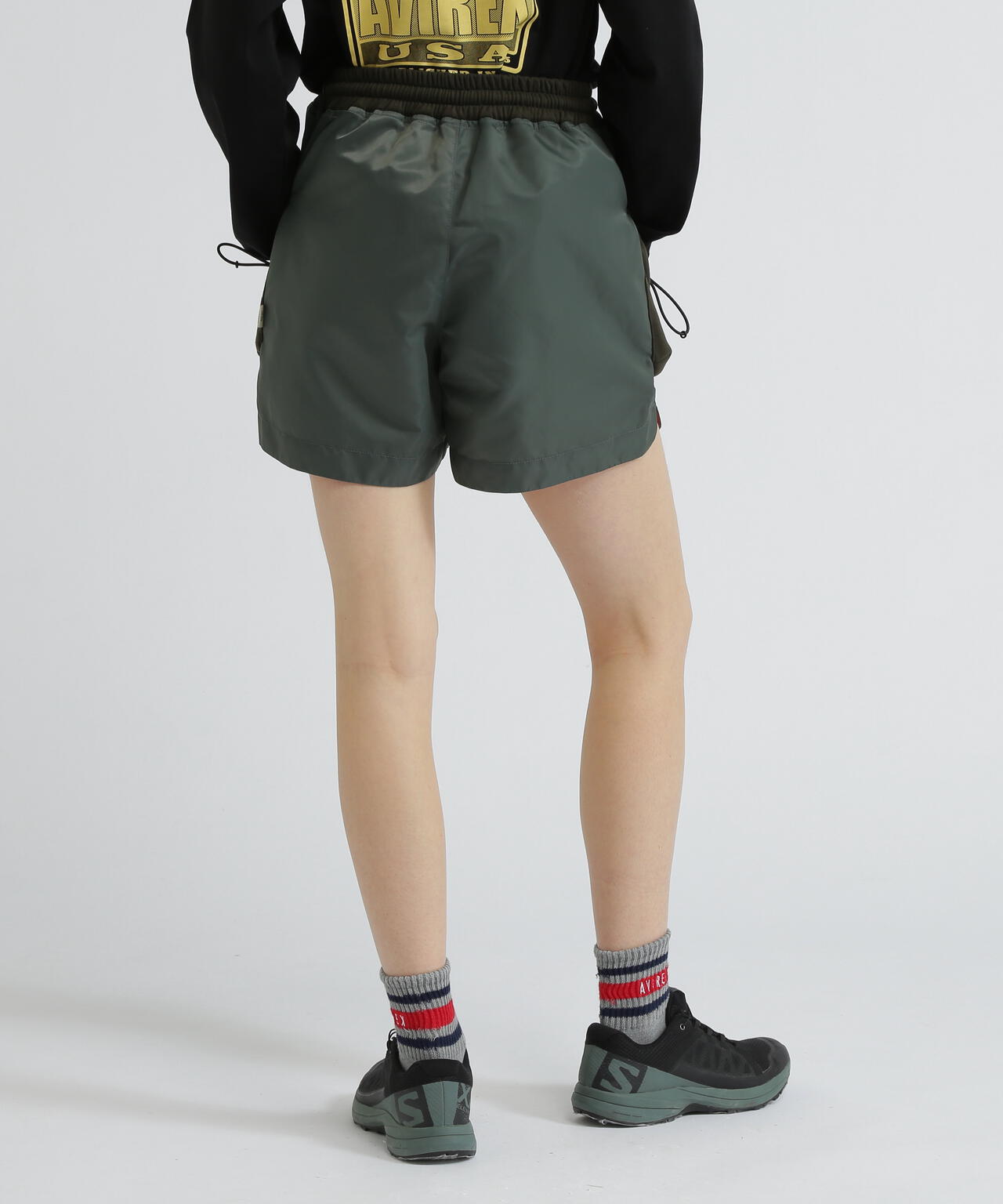 NYLON COMBI SHORT PANTS/ナイロンコンビショートパンツ | AVIREX