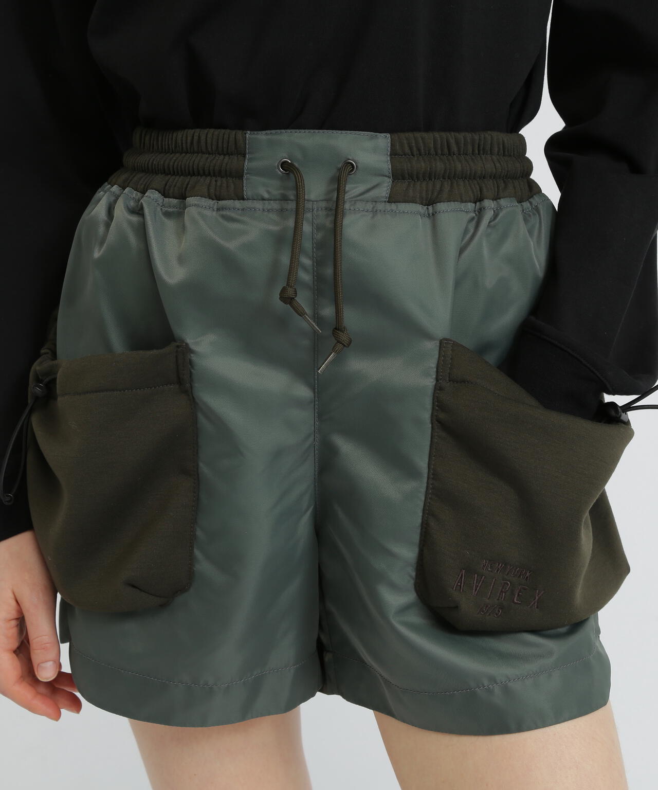 NYLON COMBI SHORT PANTS/ナイロンコンビショートパンツ | AVIREX