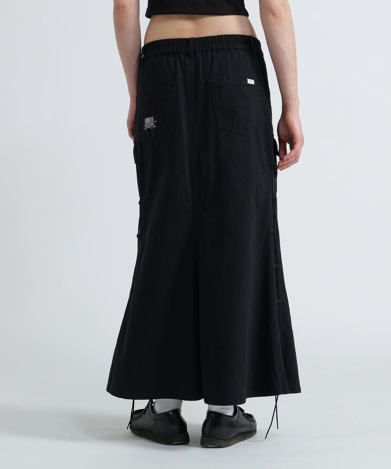 MILITARY SIDE LACE UP SKIRT/ミリタリーサイドレースアップスカート