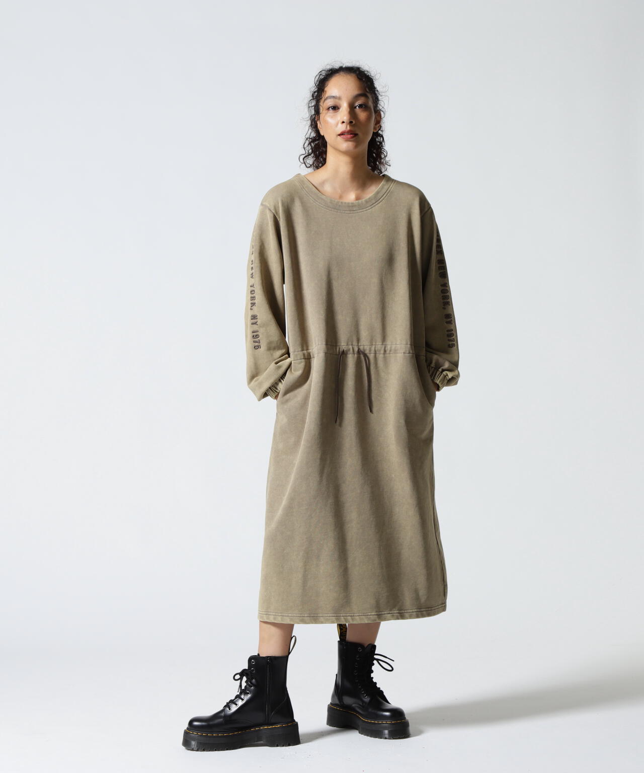 《直営店限定》FADE WASH ONEPIECE/フェイドウォッシュワンピース