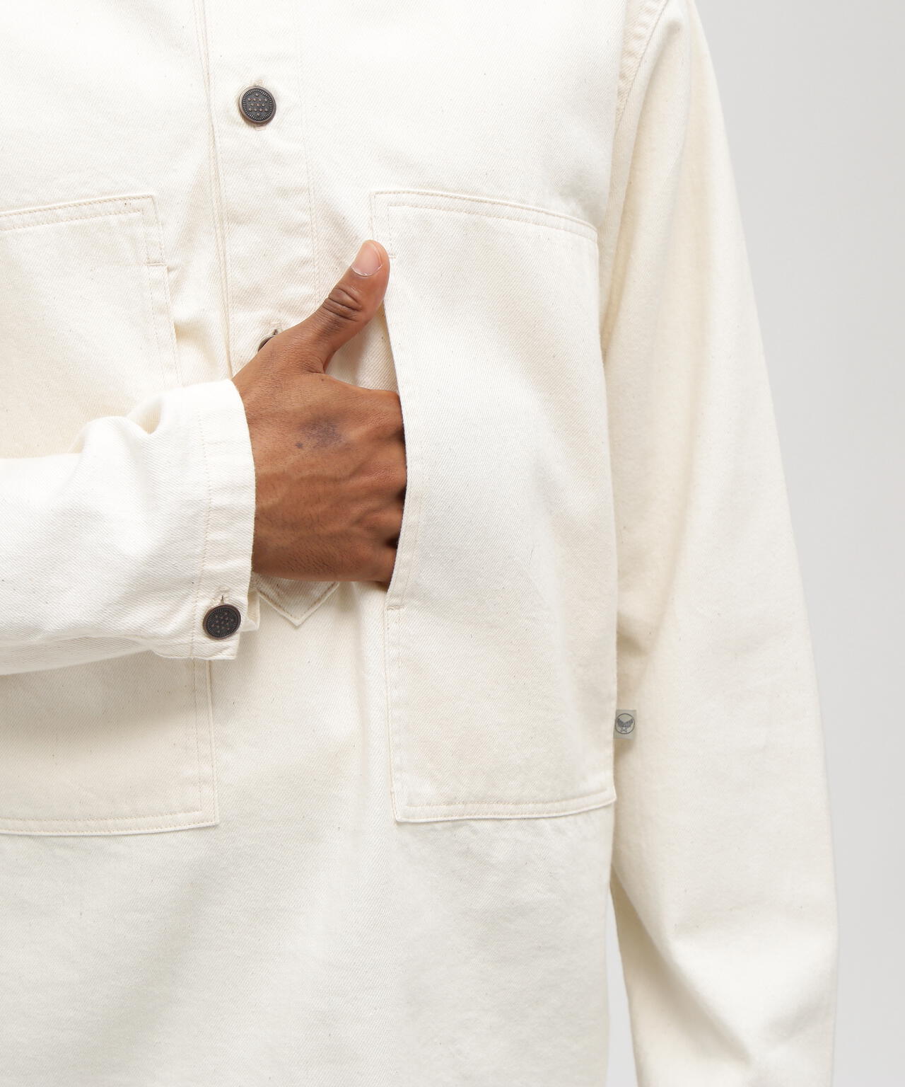 TFQP by HANDROOM》NEP DENIM PULLOVER SHIRT | AVIREX