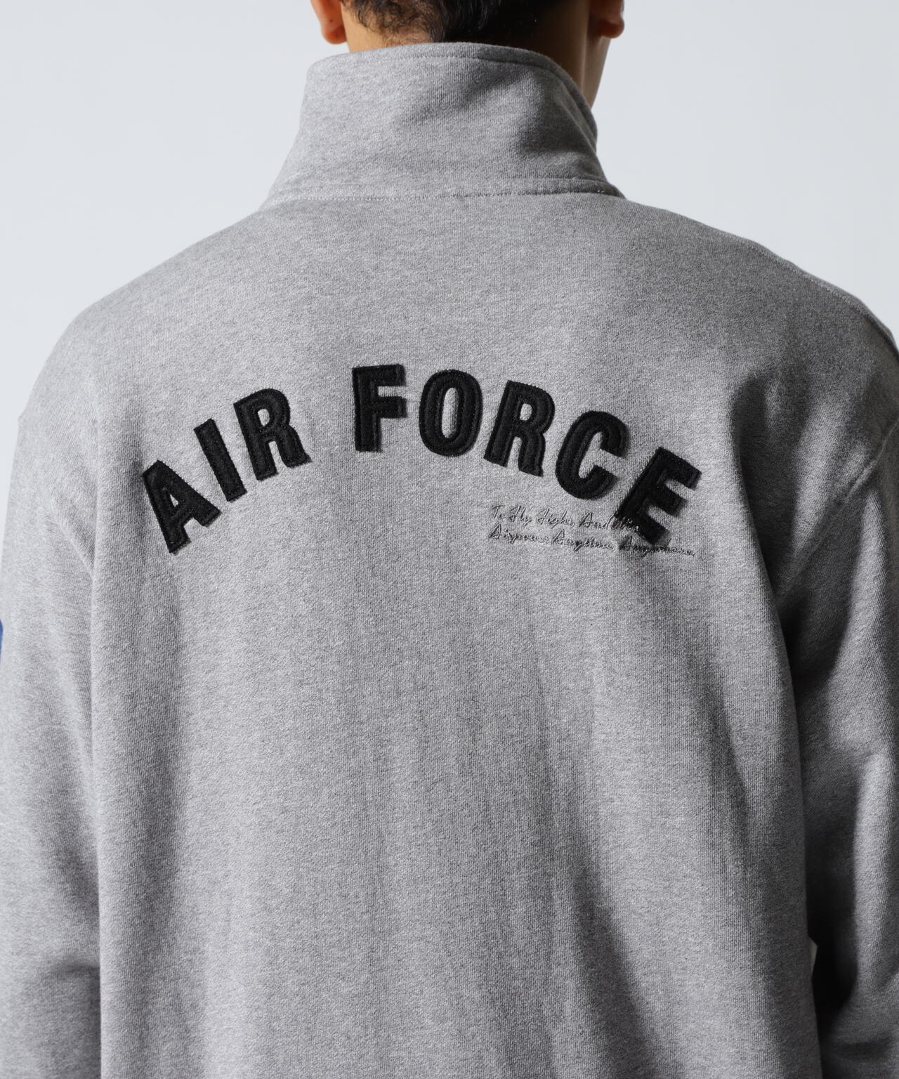 SK　他の方は購入しないで下さい。AVIREX U.S. AIR FORC WEB&DEPOT限定》STAND ZIP UP SWEAT AIR FORCE | AVIREX
