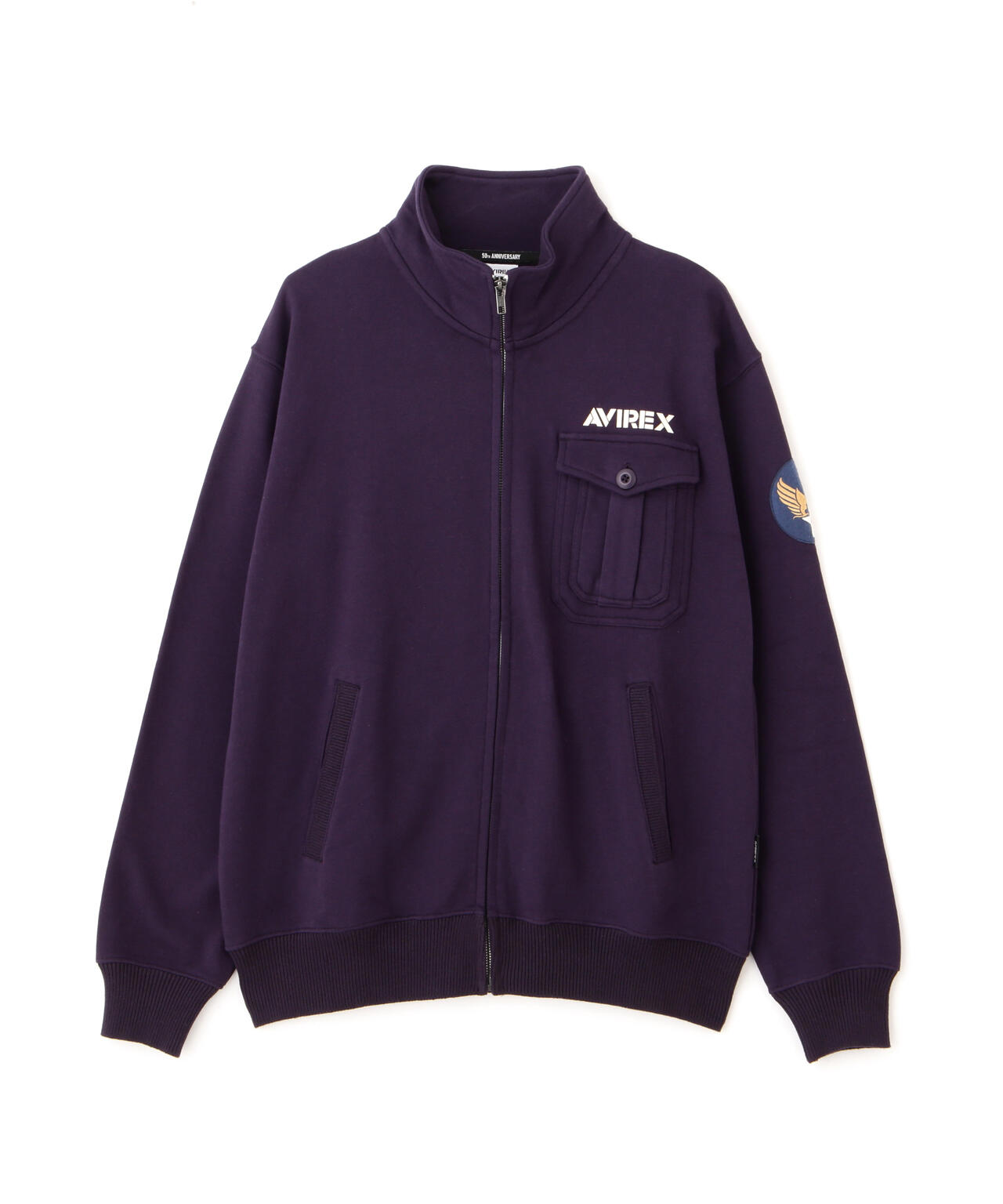 WEB&DEPOT限定》STAND ZIP UP SWEAT AIR FORCE | AVIREX