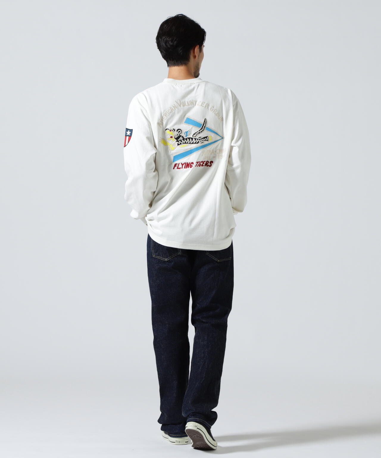 EMB FLYING TIGER L/S T-SHIRT