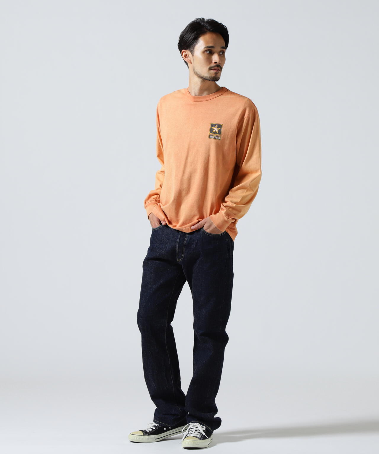 HOT LADY OFFICER L/S T-SHIRT