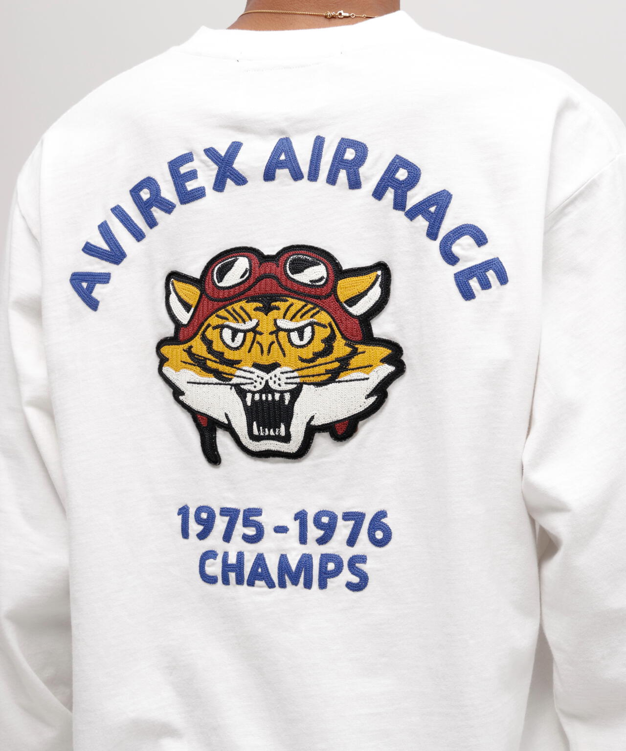 《A.A.R.C》TIGER CHAMPS SLUB L/S T-SHIRT