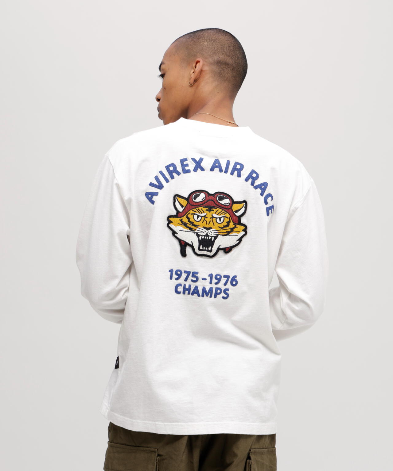 A.A.R.C》TIGER CHAMPS SLUB L/S T-SHIRT | AVIREX（アヴィレックス