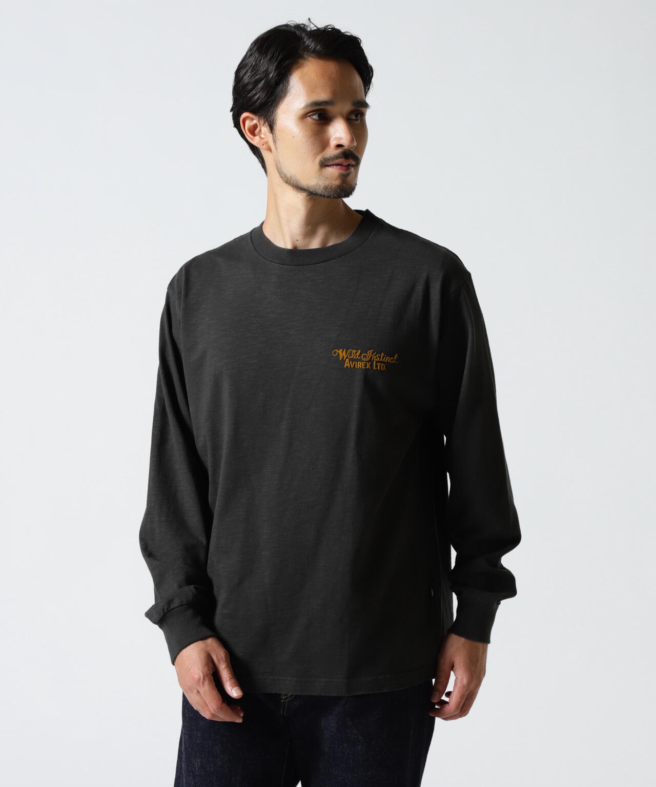 H.V. EAGLE SLUB L/S T-SHIRT | AVIREX（アヴィレックス