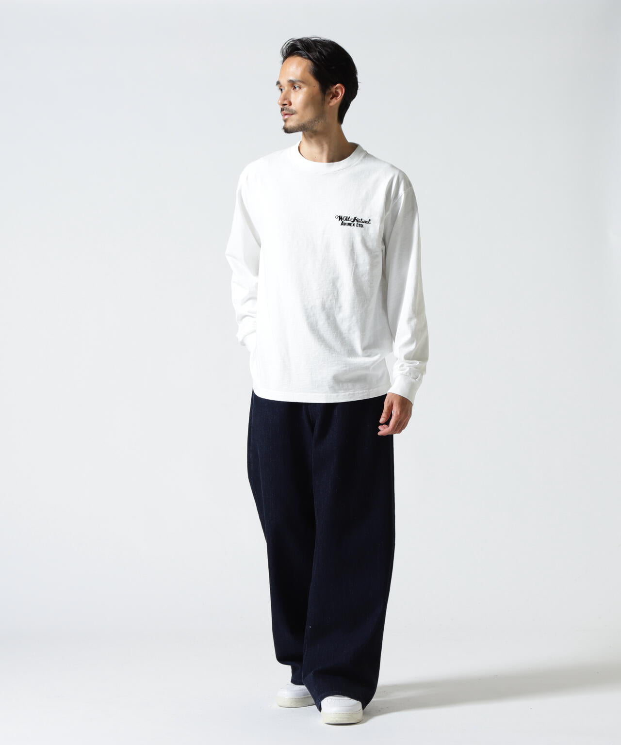 H.V. EAGLE SLUB L/S T-SHIRT