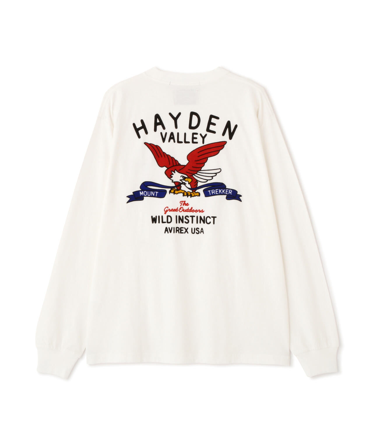 H.V. EAGLE SLUB L/S T-SHIRT