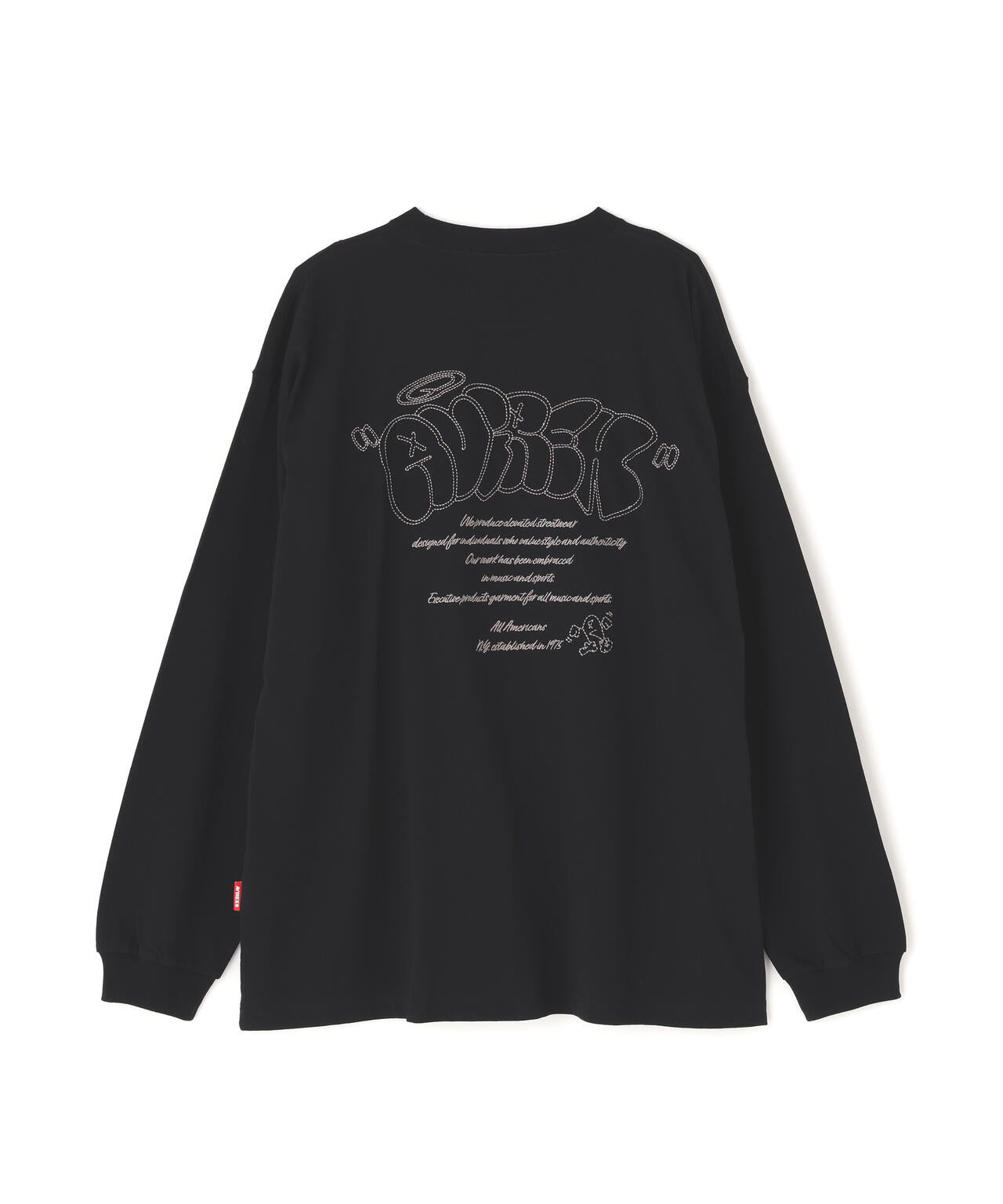 《直営店限定》GRAFFITI EMBROIDERY L/S T-SHIRT