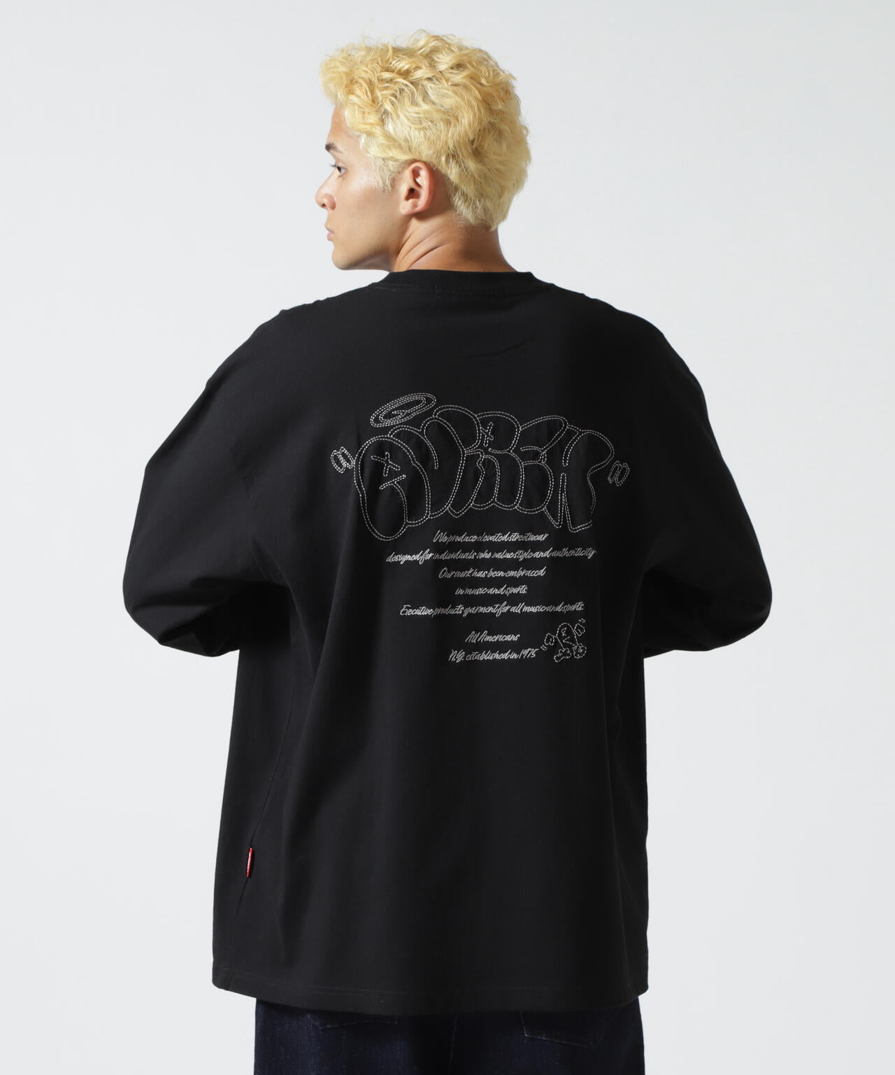 《直営店限定》GRAFFITI EMBROIDERY L/S T-SHIRT