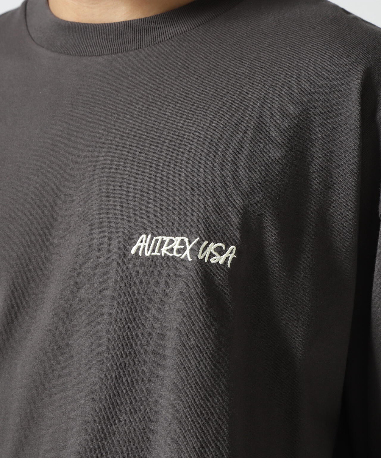 《直営店限定》GRAFFITI EMBROIDERY L/S T-SHIRT