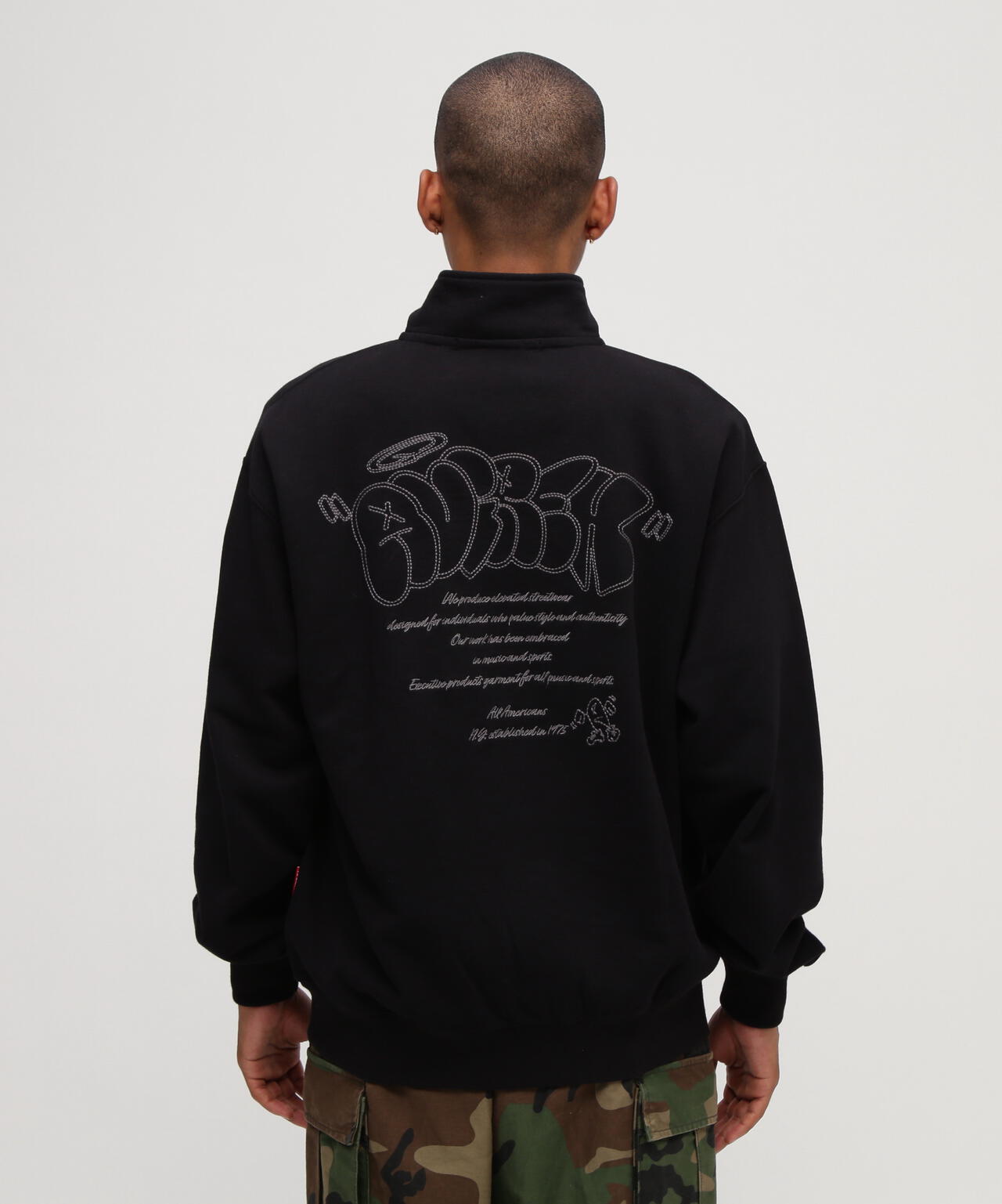 直営店限定》GRAFFITI HALF ZIP SWEAT | AVIREX（アヴィレックス