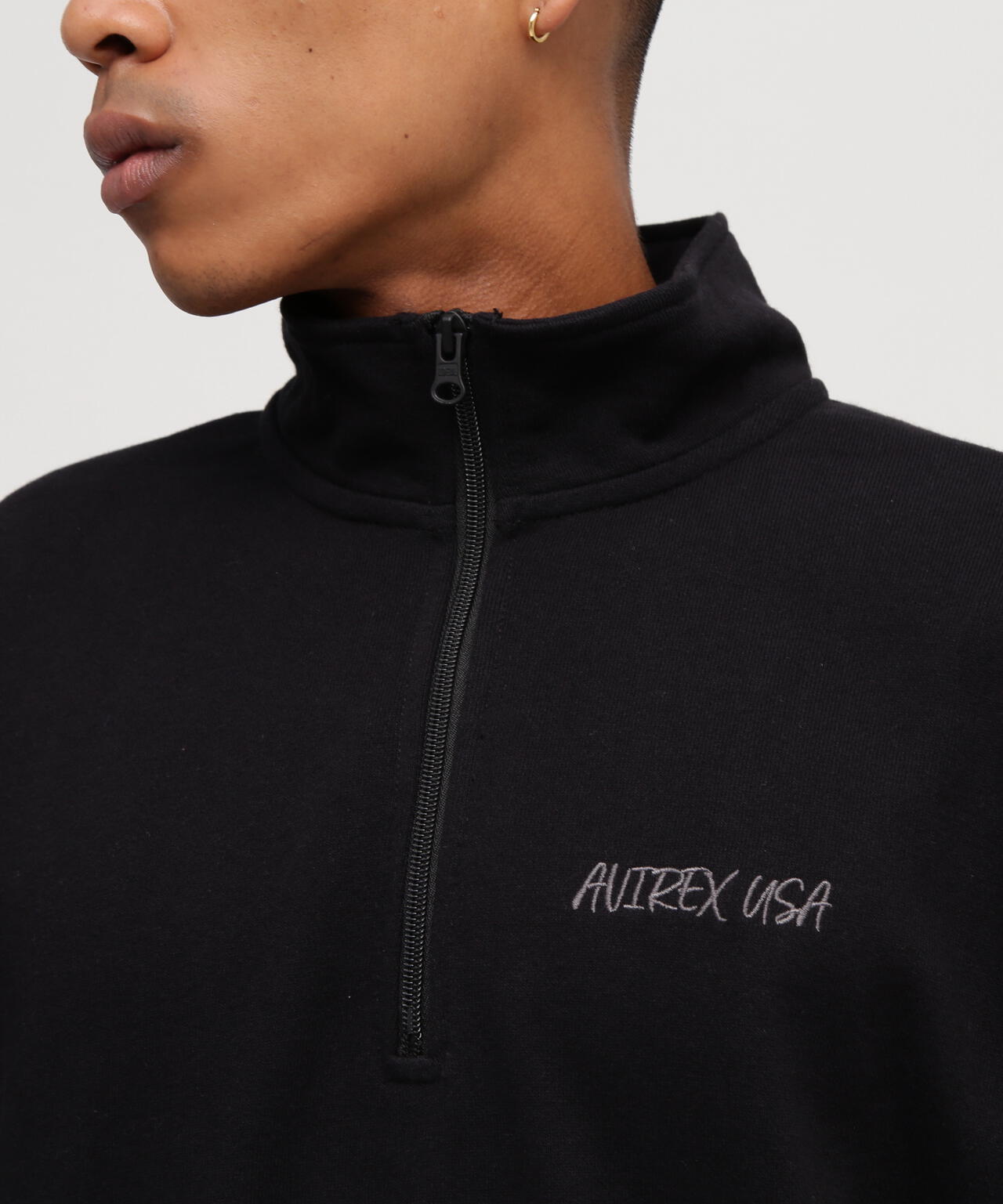 《直営店限定》GRAFFITI HALF ZIP SWEAT