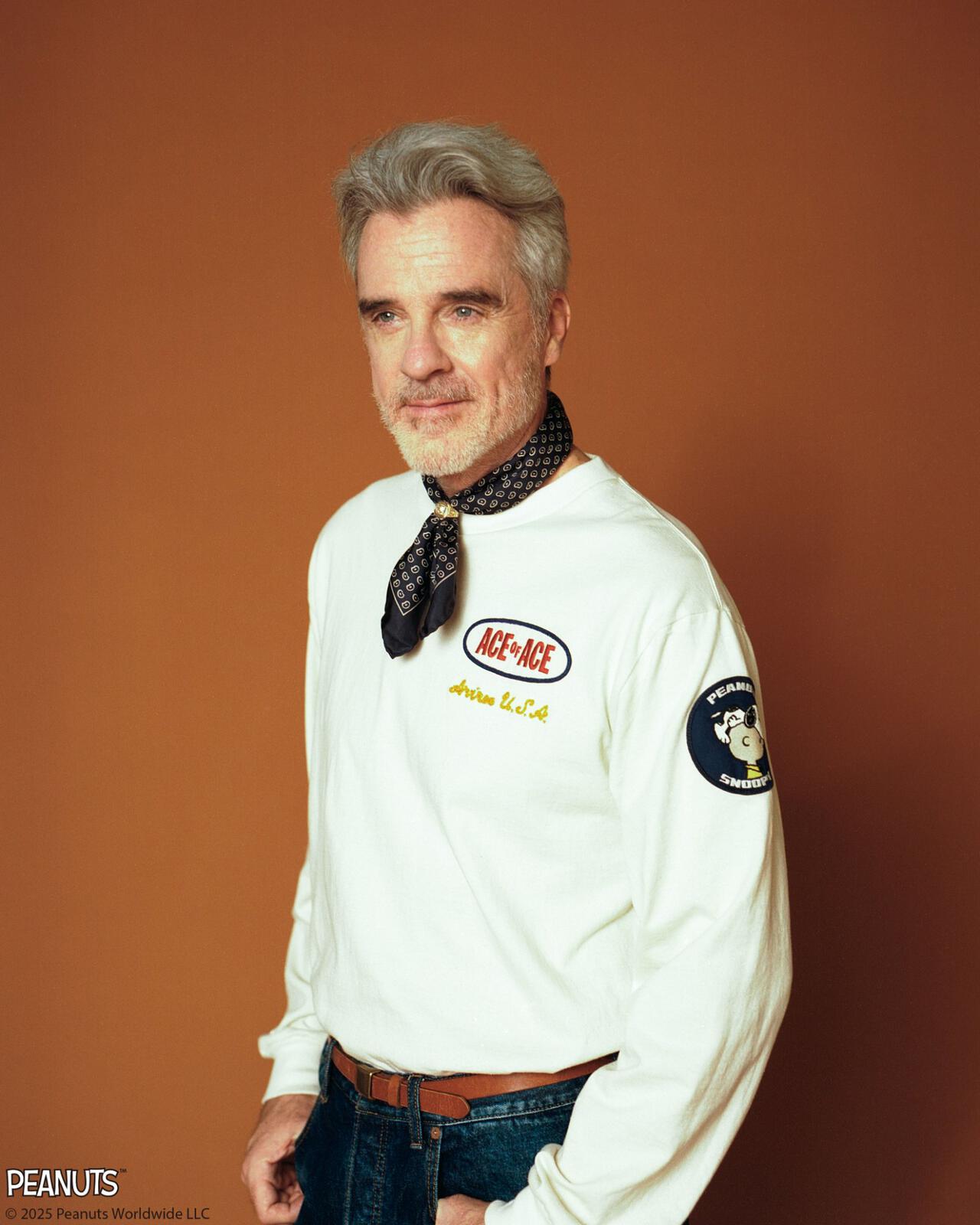 《AVIREX × PEANUTS》LONGSLEEVE T-SHIRT