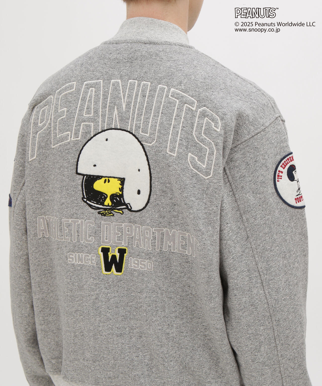 《AVIREX × PEANUTS》SWEAT CARDIGAN