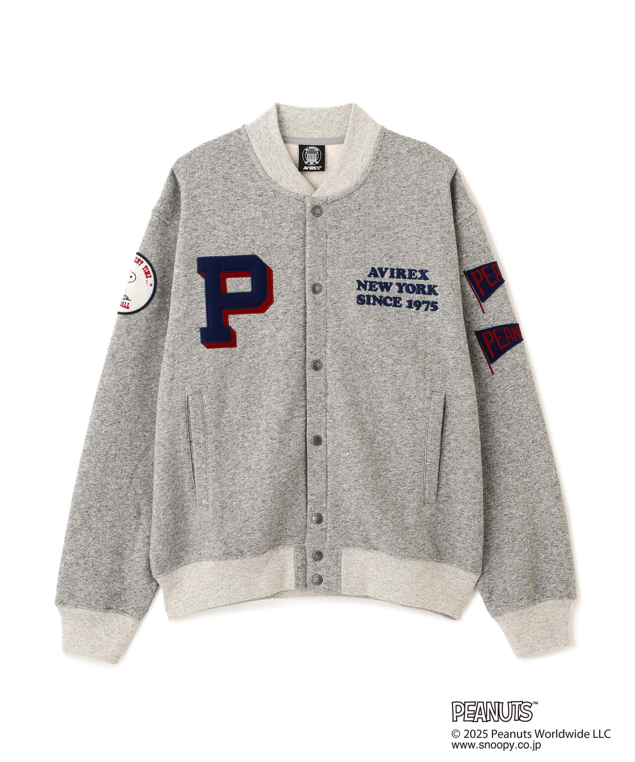 AVIREX × PEANUTS》SWEAT CARDIGAN | AVIREX（アヴィレックス