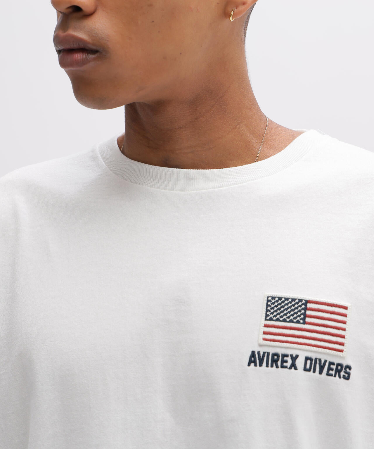 WEB&DEPOT限定》EMB L/S T-SHIRT NAVY SEALS | AVIREX（アヴィレックス