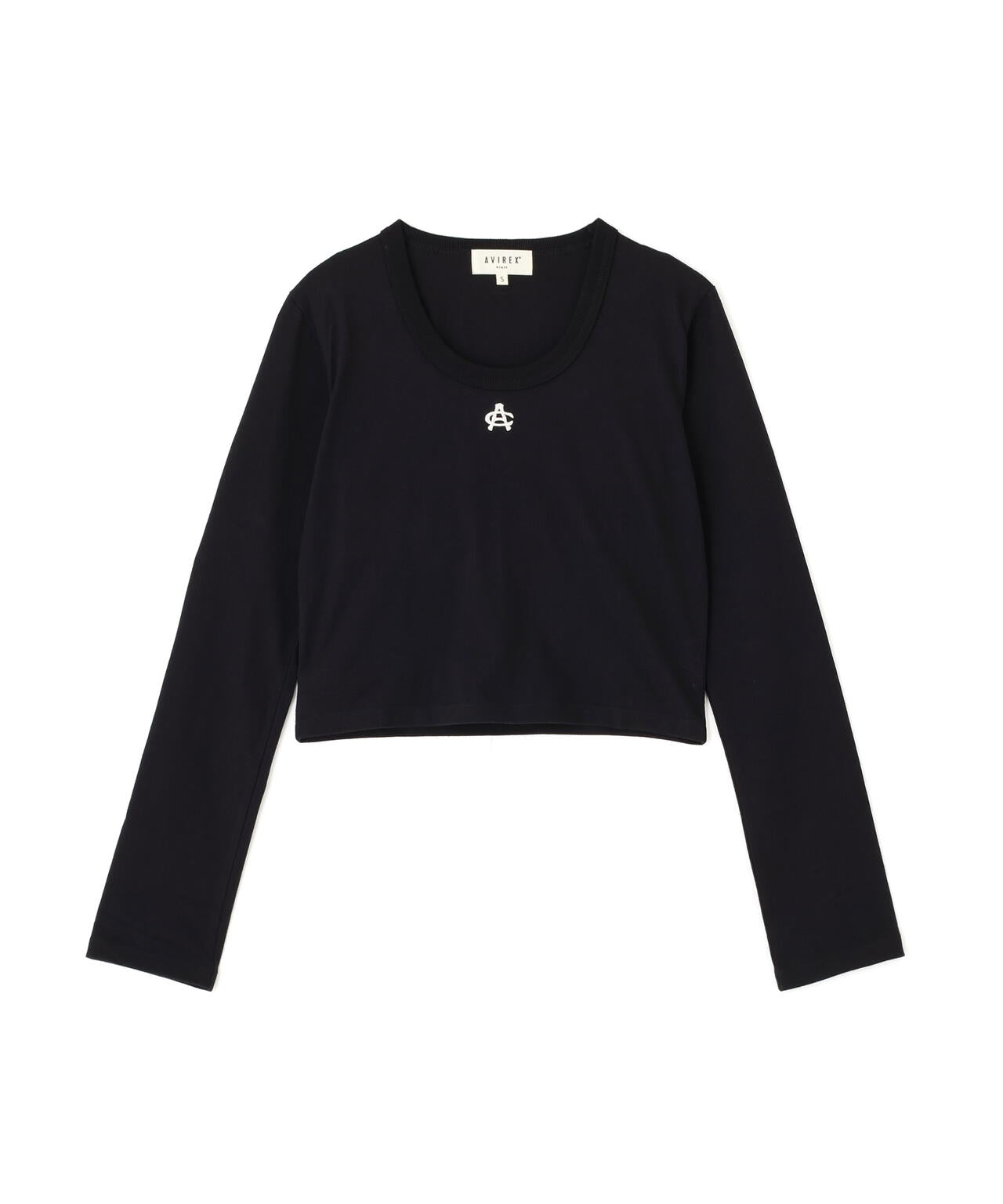 えり WOMAN/直営店限定》SHORT EMBROIDERY LOGO T-SHIRT | AVIREX