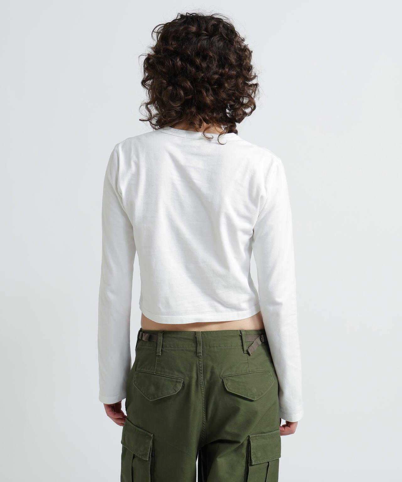 《WOMAN/直営店限定》SHORT EMBROIDERY LOGO T-SHIRT