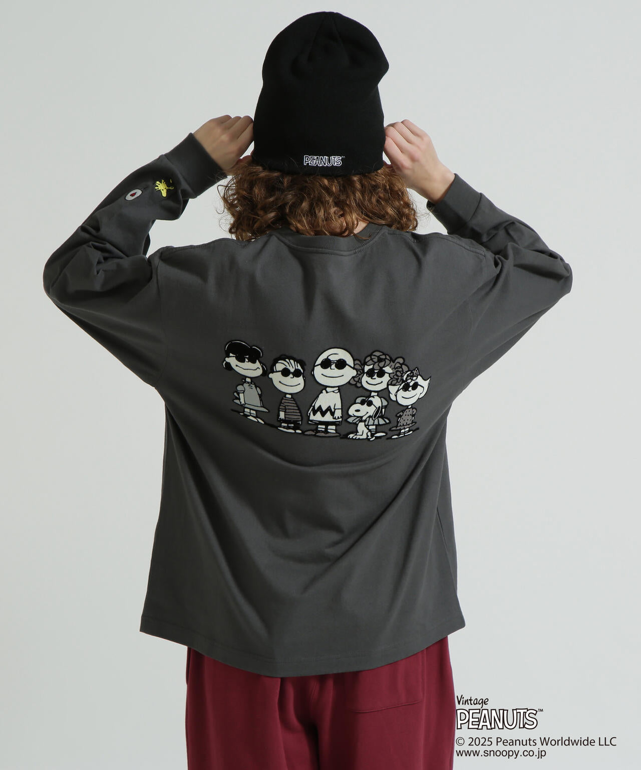 《AVIREX × PEANUTS》FLOKY LONGSLEEVE T-SHIRT / フロッキー 長袖Tシャツ / ピーナッツ / アヴ