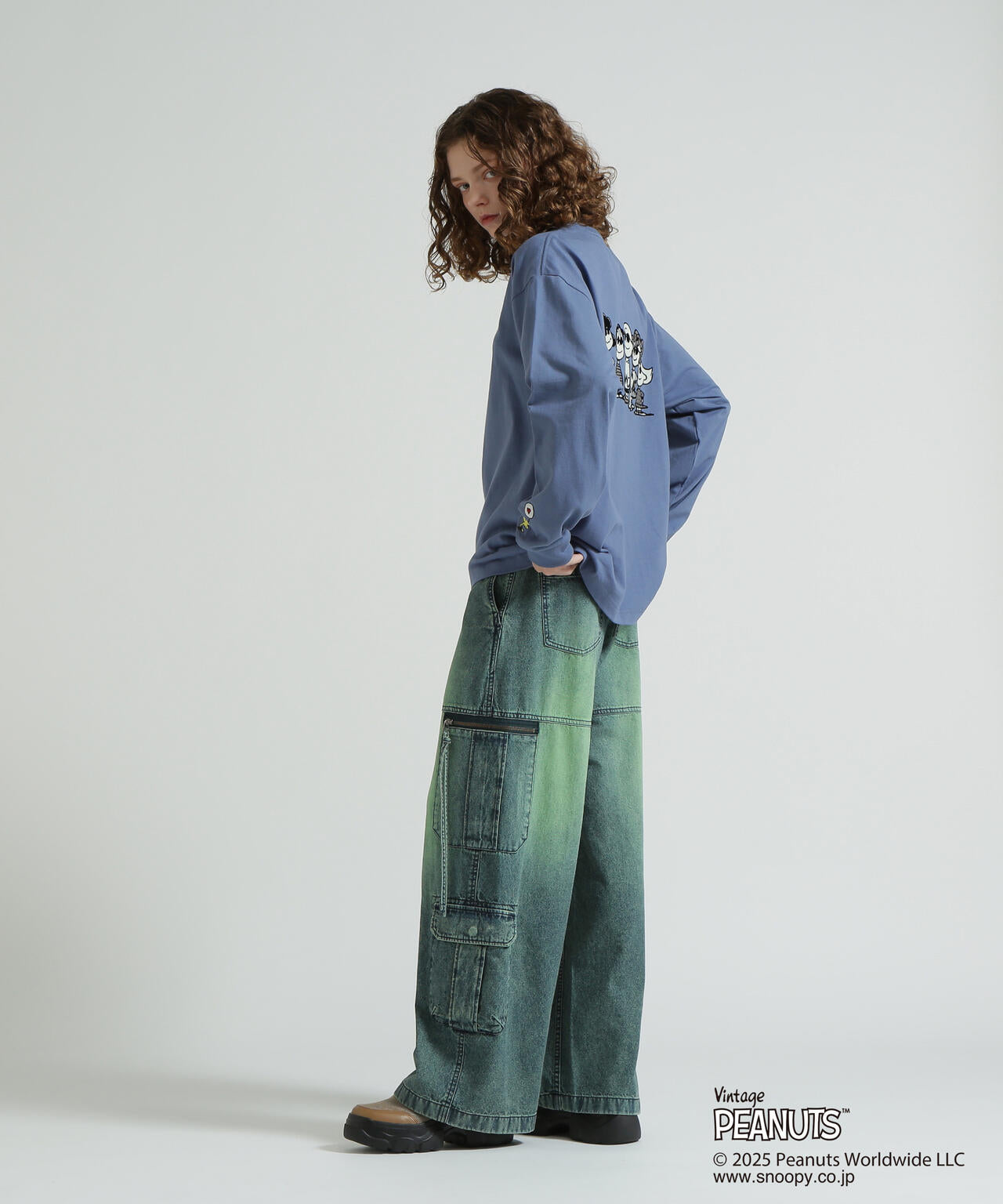 《AVIREX × PEANUTS》FLOKY LONGSLEEVE T-SHIRT / フロッキー 長袖Tシャツ / ピーナッツ / アヴ