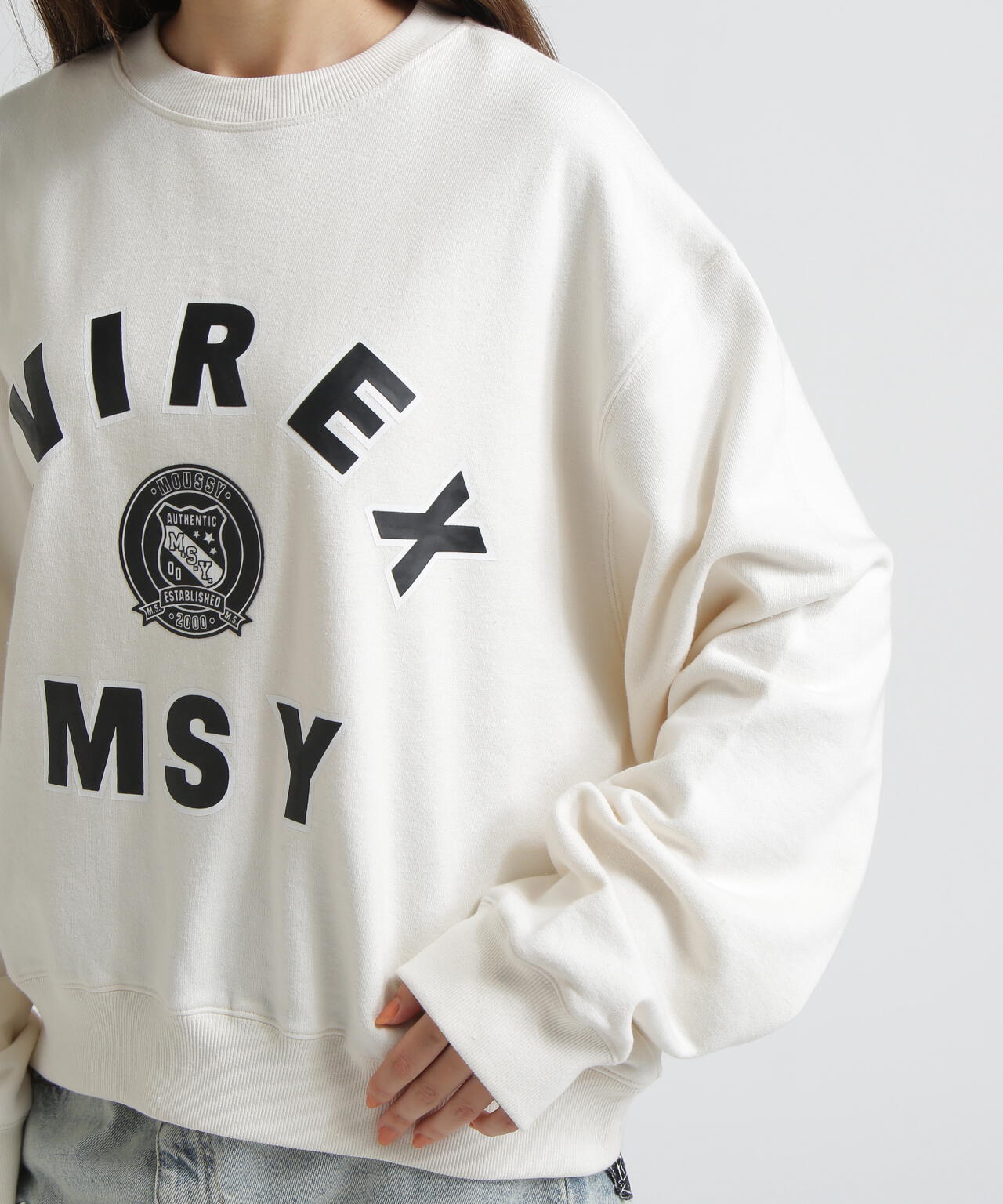 《AVIREX×MOUSSY》SWEAT