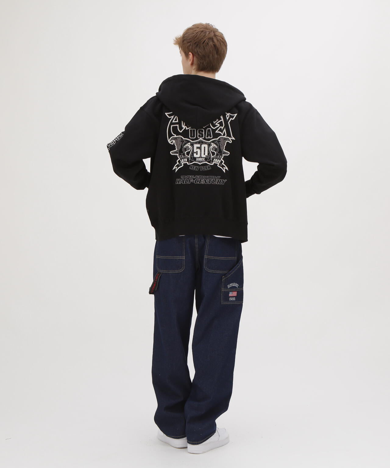 50th Anniversary》GRAPHIC ZIP UP PARKA | AVIREX