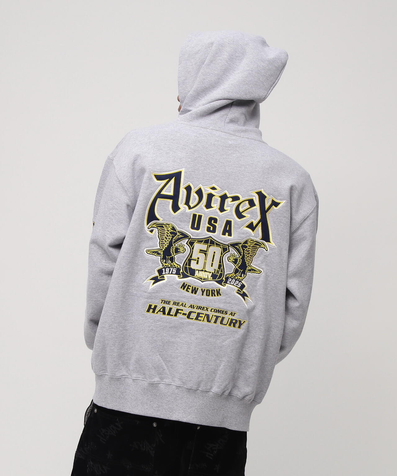【海外限定】　151 　ピ　 50th Anniversary》GRAPHIC ZIP UP PARKA | AVIREX