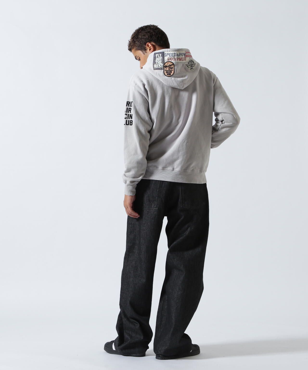《A.A.R.C》PATCHED SWEAT HOODIE