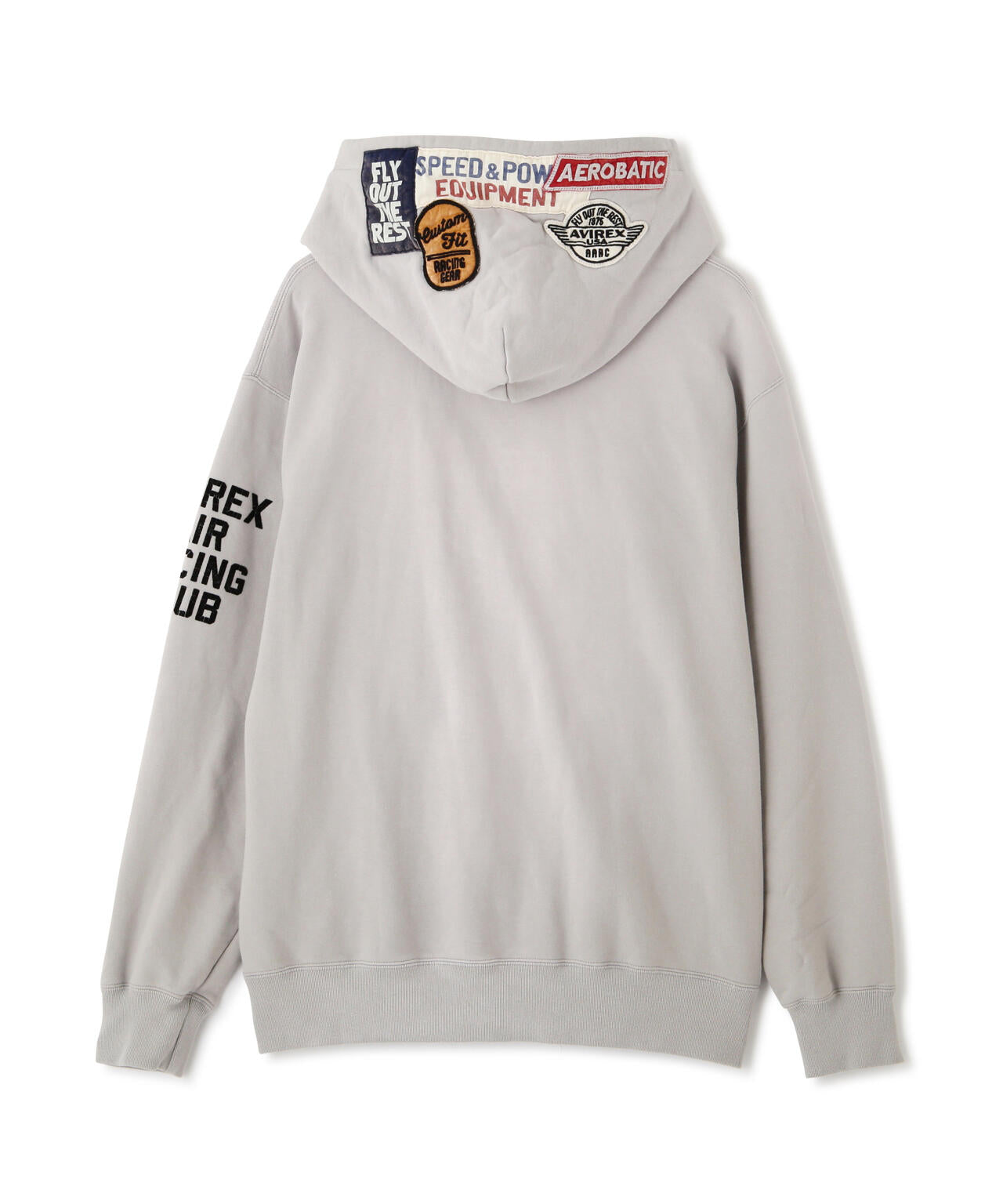 ◎アーバンリバー AR fromVP◎ A.A.R.C》PATCHED SWEAT HOODIE | AVIREX（アヴィレックス