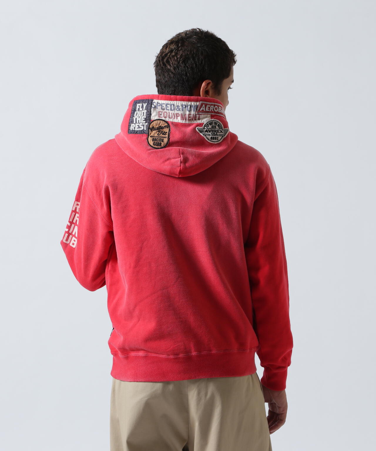 《A.A.R.C》PATCHED SWEAT HOODIE