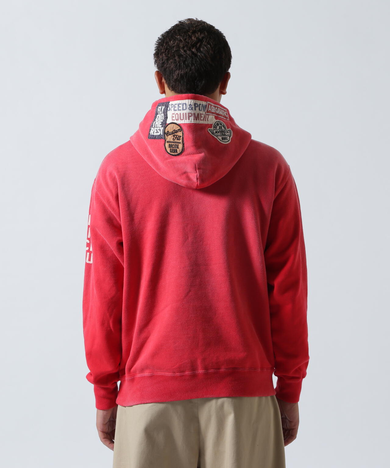 《A.A.R.C》PATCHED SWEAT HOODIE